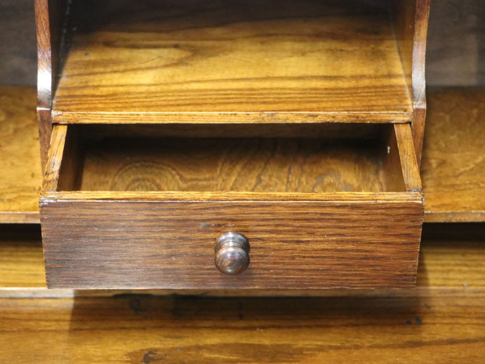 A really lovely & understated 1930s oak bureau. View XIII