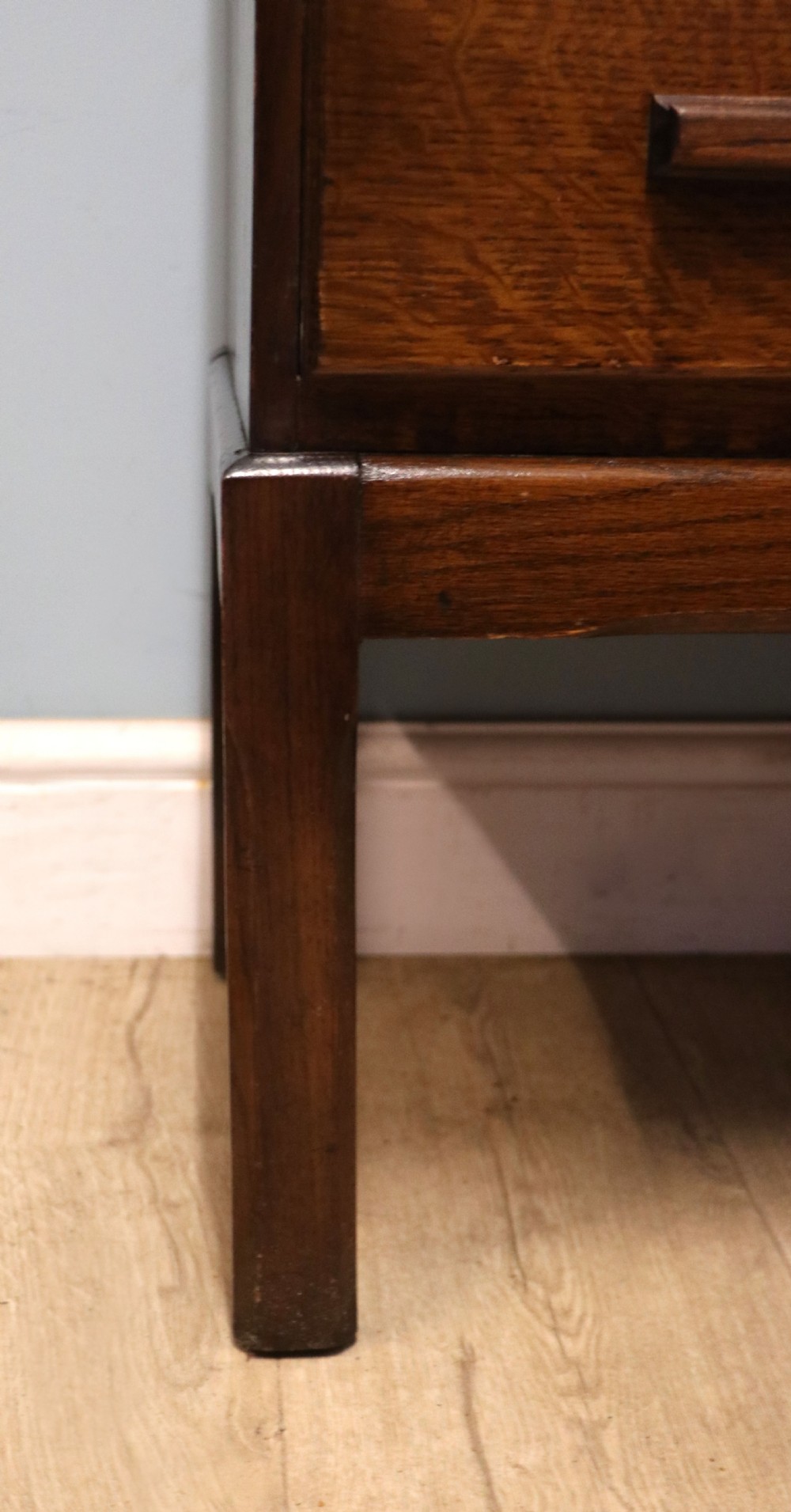 A really lovely & understated 1930s oak bureau. View XXIV