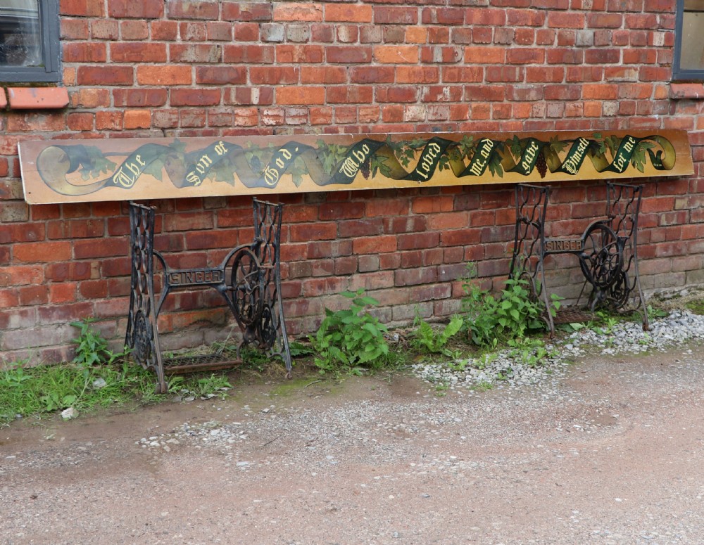 A  lovely 19th Century beautiful hand painted wooden wall mounted panel. View II