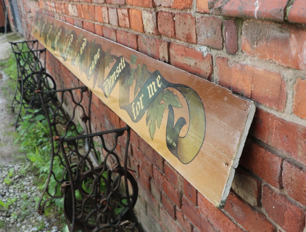 A  lovely 19th Century beautiful hand painted wooden wall mounted panel. View IV