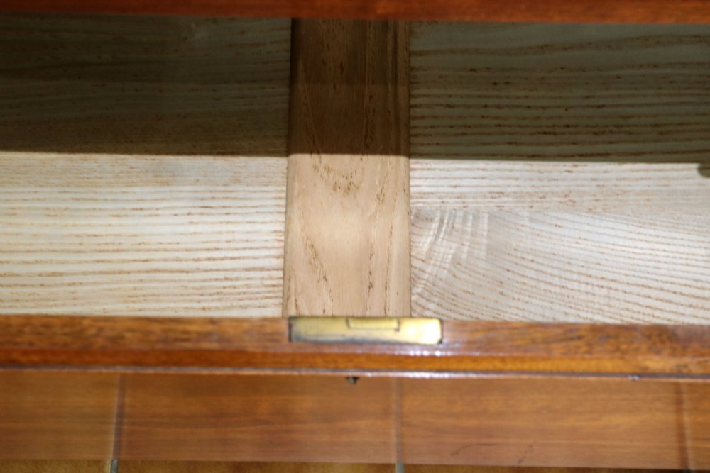A late Victorian American walnut dressing chest. View XV