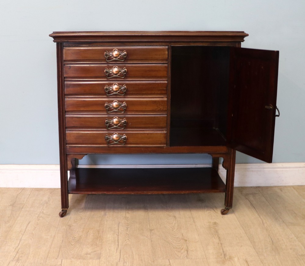 A lovely late Victorian music cabinet!  View II