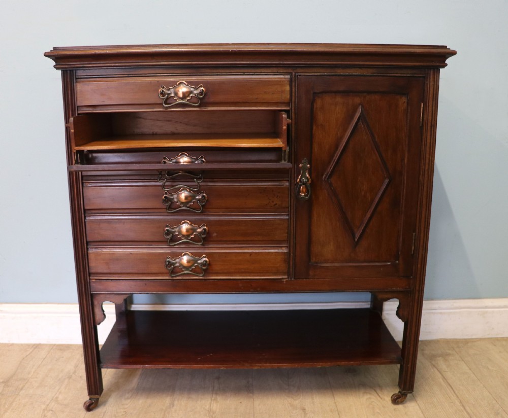 A lovely late Victorian music cabinet!  View V