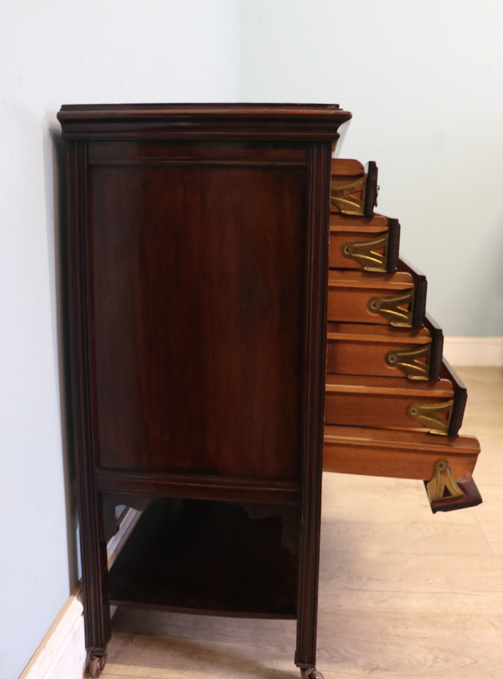 A lovely late Victorian music cabinet!  View XVII