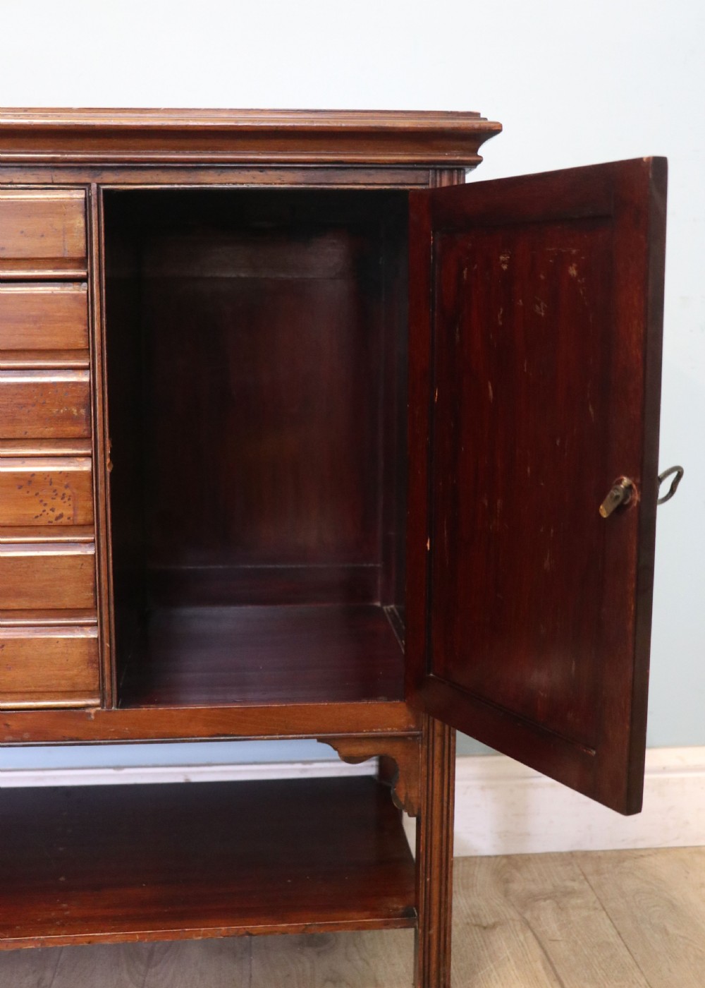 A lovely late Victorian music cabinet!  View XXVII