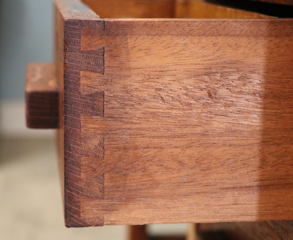 A vintage oak child’s desk. View XVIII