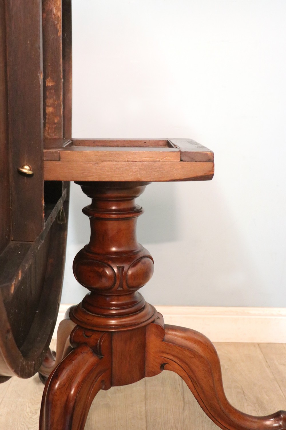 A lovely mahogany tilt top centre or dining table. View XVI