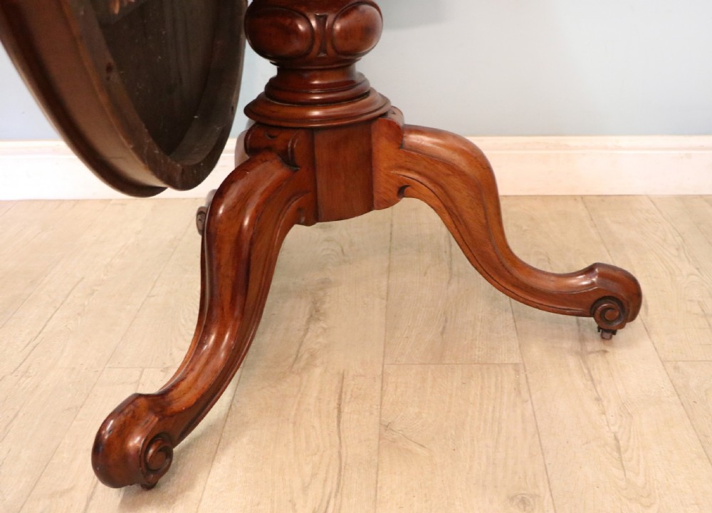 A lovely mahogany tilt top centre or dining table. View XXI