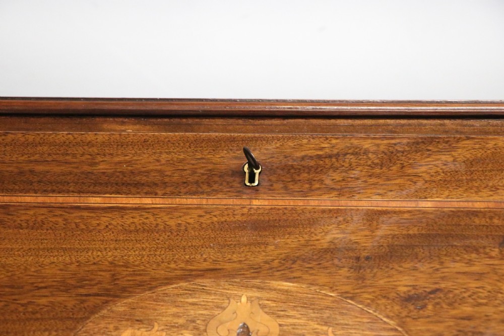 A lovely Edwardian bureau in the Sheraton revival style!  View XII