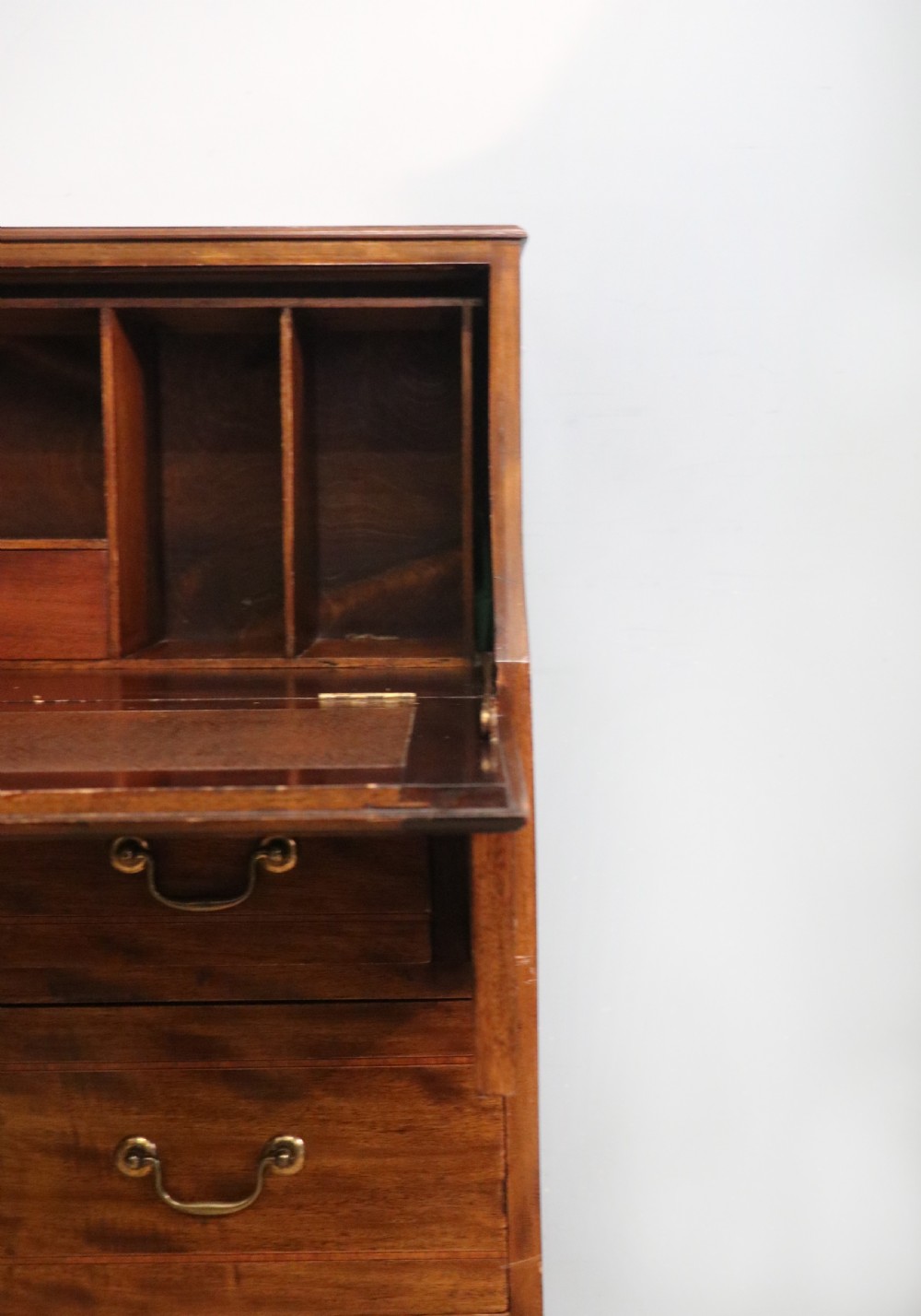 A lovely Edwardian bureau in the Sheraton revival style!  View XV