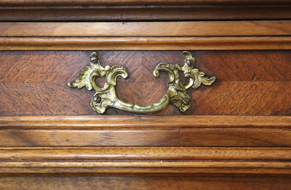 A truly stunning, wonderful & rare pair of 19th Century French bedside cabinets!   View XIV