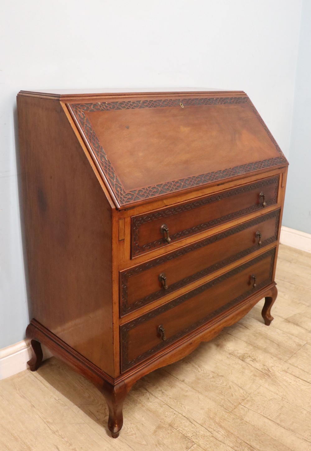A lovely Edwardian bureau. View II