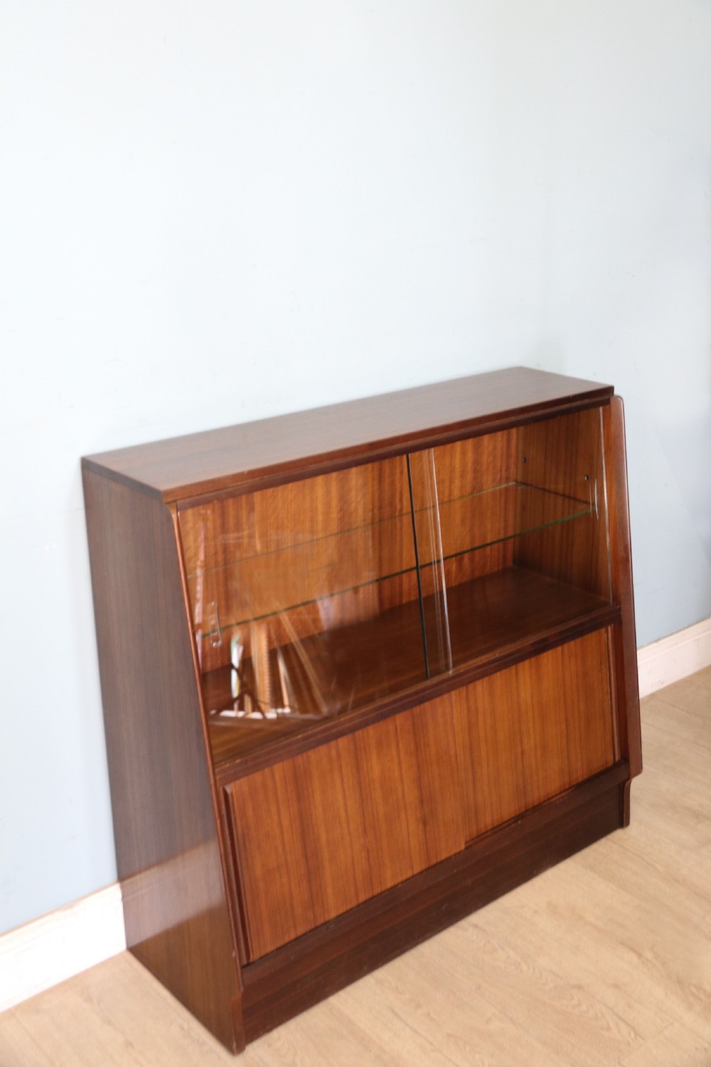  A pair of genuine E Gomme G plan bookcase cabinets from the Brandon range. View VI