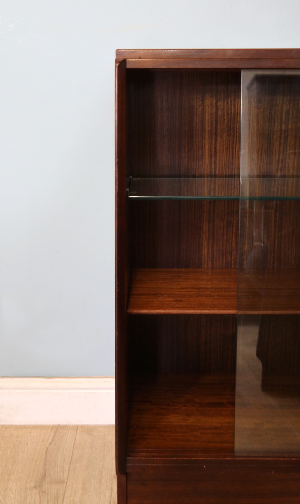  A pair of genuine E Gomme G plan bookcase cabinets from the Brandon range. View IX