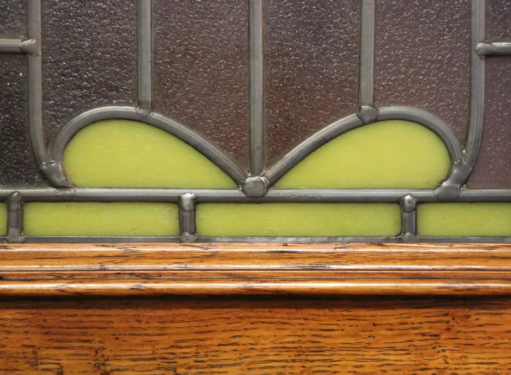 A truly wonderful late 19th century ‘one off’ craftsman built light oak wardrobe.  View XX