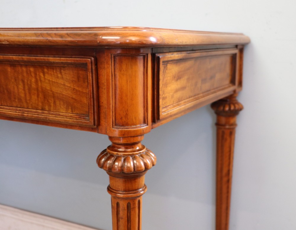 A lovely late 19th century mahogany side table, that retailers’ original label for Liberty of London. View VII
