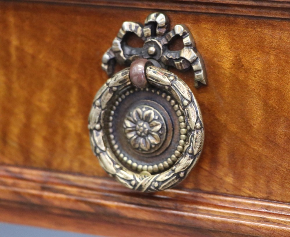 A lovely late 19th century mahogany side table, that retailers’ original label for Liberty of London. View XII