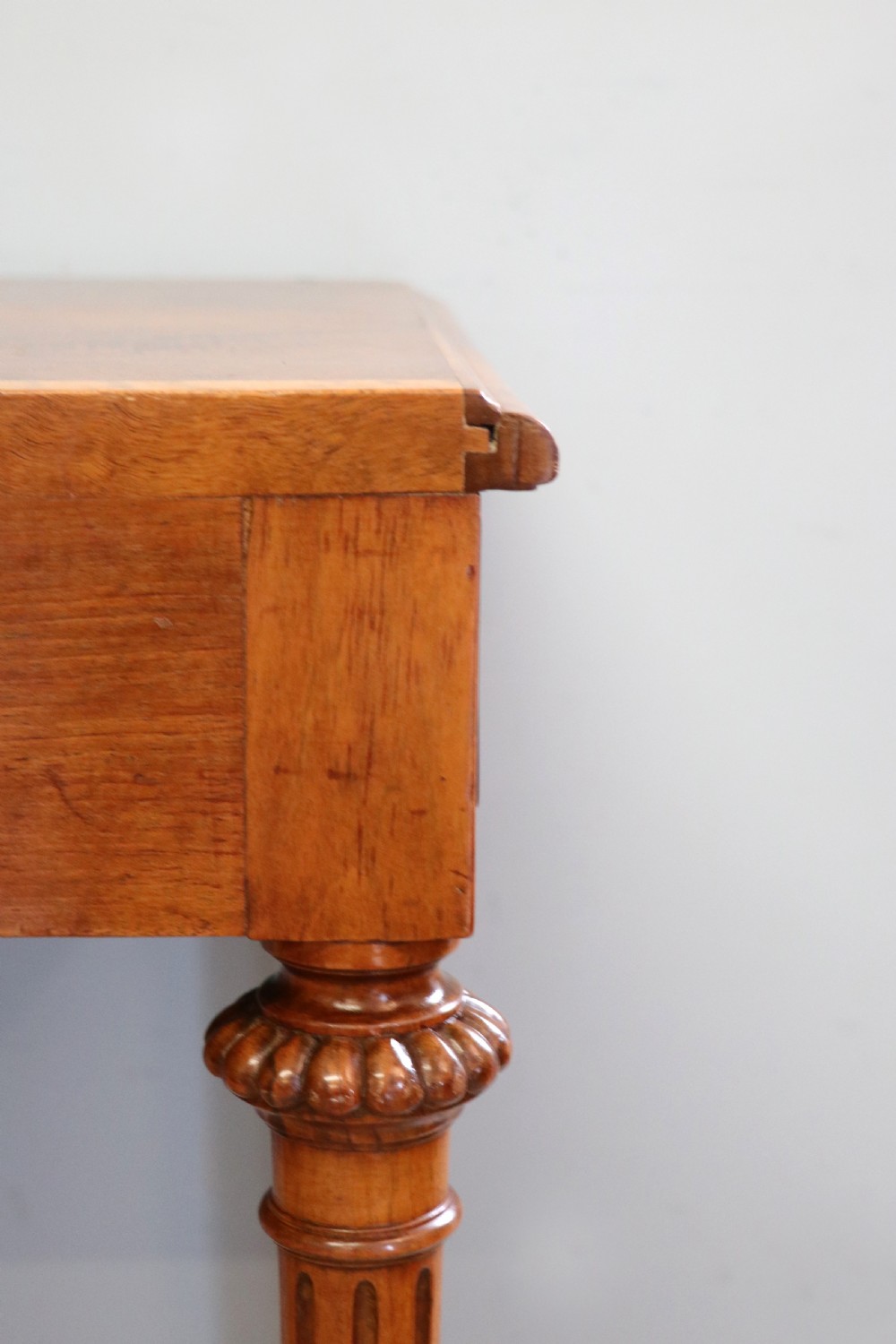 A lovely late 19th century mahogany side table, that retailers’ original label for Liberty of London. View XX