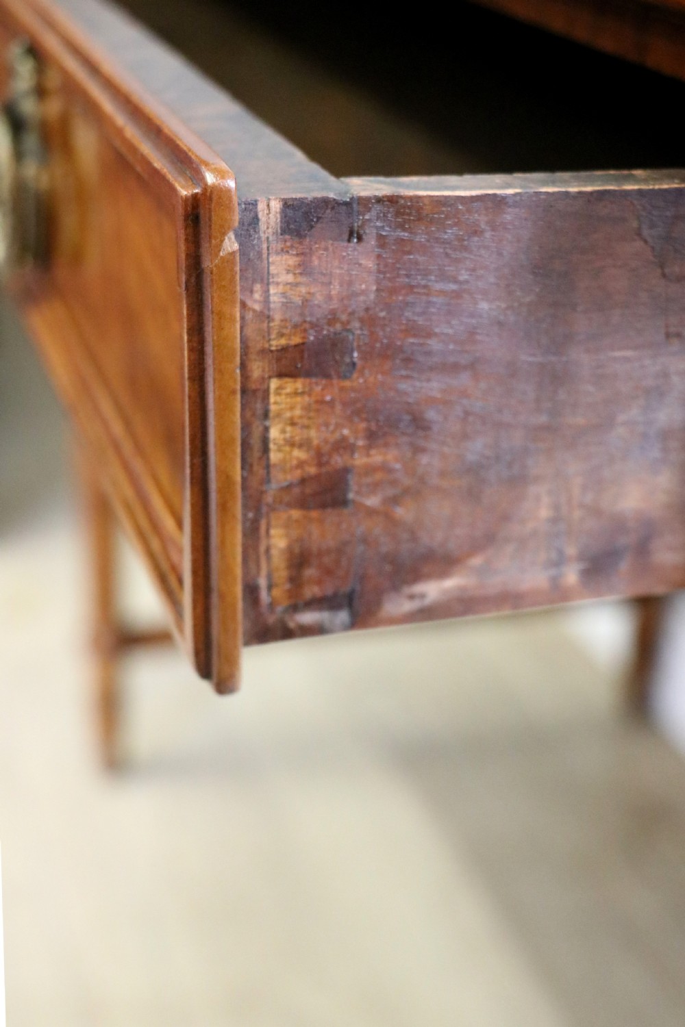 A lovely late 19th century mahogany side table, that retailers’ original label for Liberty of London. View XXII