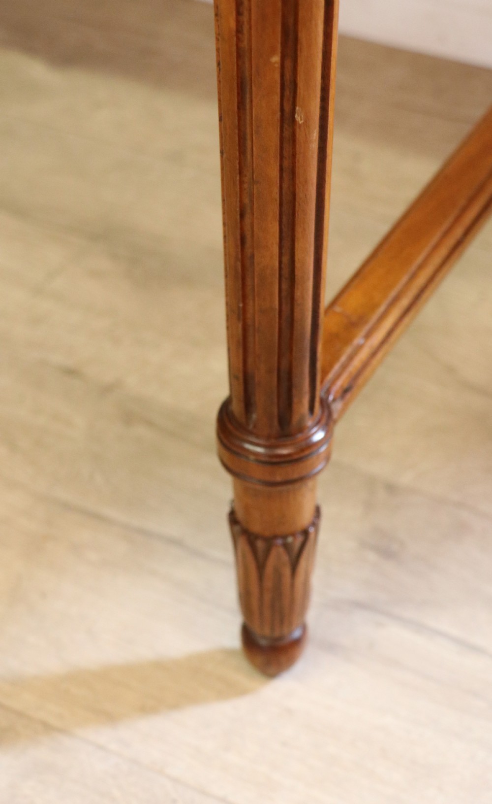 A lovely late 19th century mahogany side table, that retailers’ original label for Liberty of London. View XXIII
