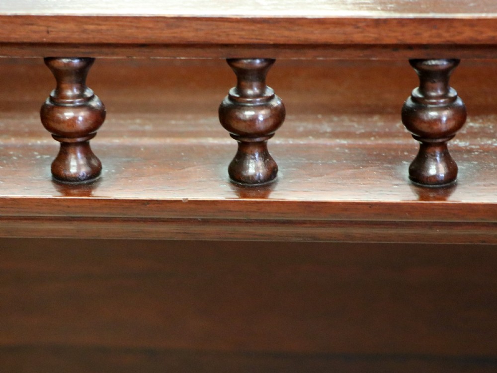 A lovely, late 19th century mahogany framed overmantel mirror. View XVII