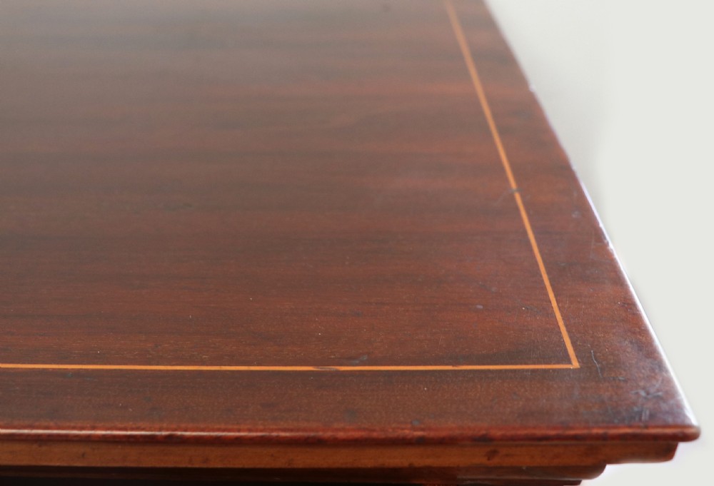 A lovely early 20th century, beautifully made mahogany chest of drawers. View X