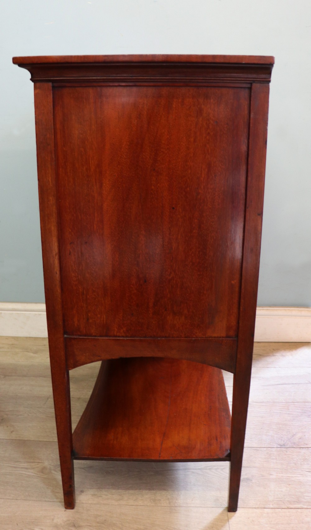 A wonderful early 20th century mahogany and inlaid combination music cabinet and cupboard. View XXX