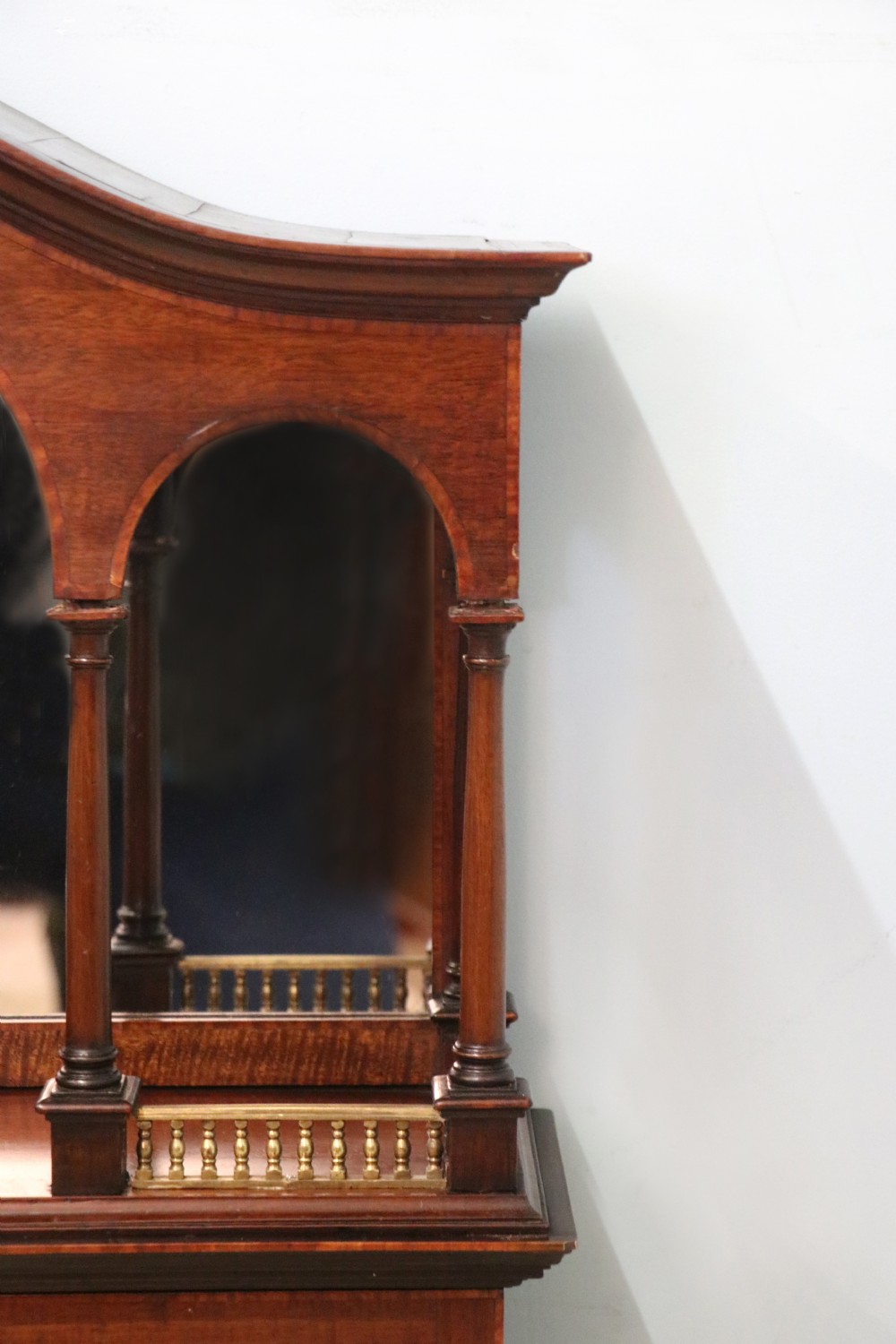 A stylish vintage apothecary cabinet by the renowned furniture makers Edwards & Roberts.  View XII