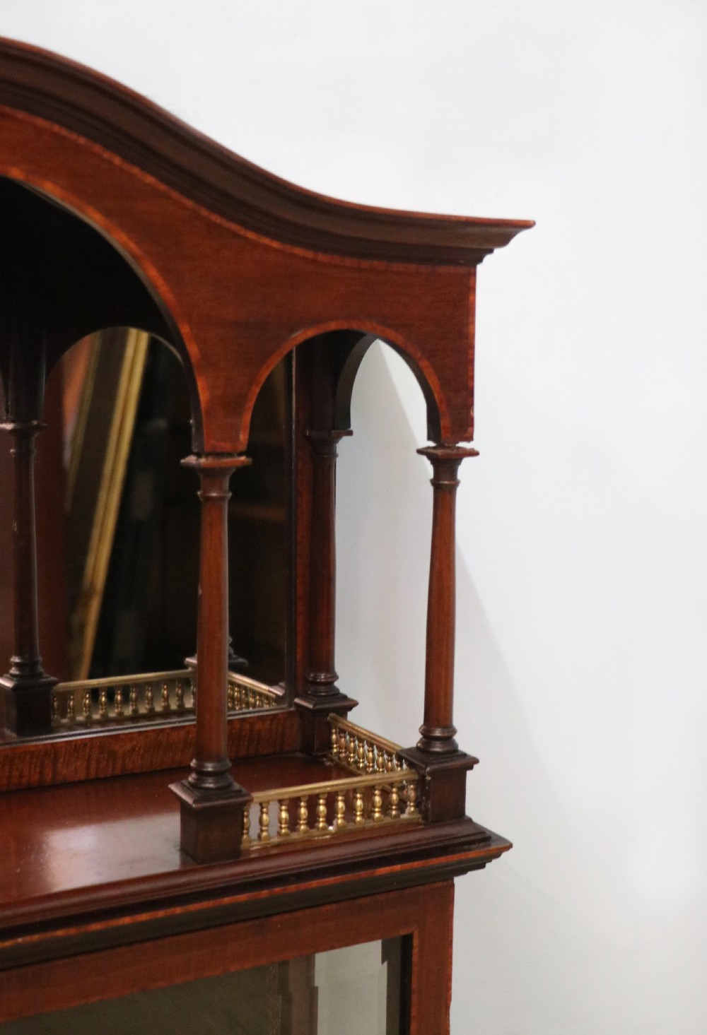A stylish vintage apothecary cabinet by the renowned furniture makers Edwards & Roberts.  View XIII