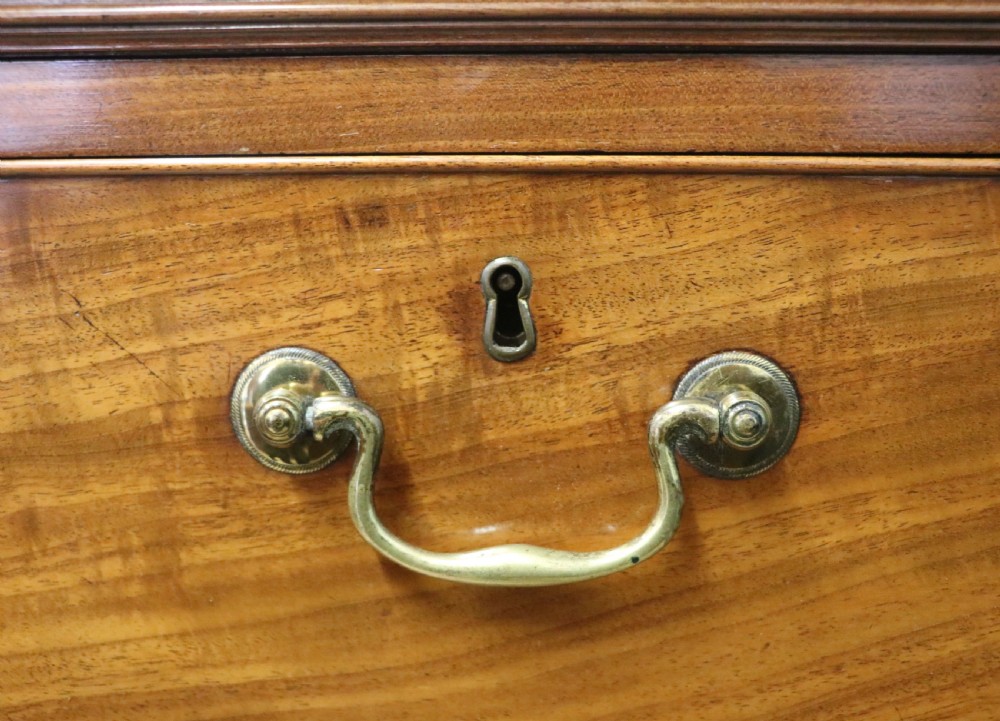 An absolutely delightful early 19th century mahogany chest of drawers. View XVII