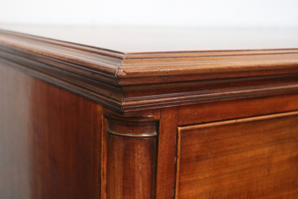 An absolutely delightful early 19th century mahogany chest of drawers. View XVIII