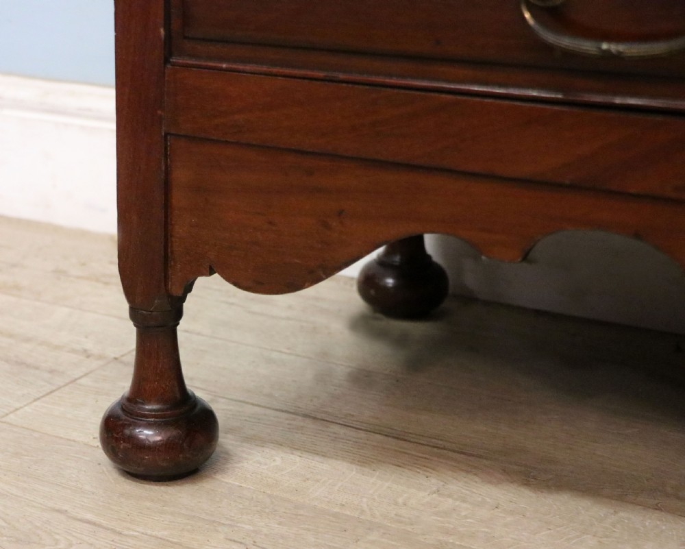 A lovely unusual early 20th century mahogany music cabinet or chest with ten drawers. View XXIV