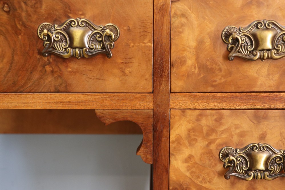 An absolutely lovely piece of Queen Anne revival walnut furniture from the 1930’s.  View XI
