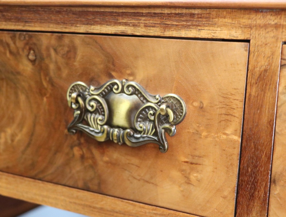 An absolutely lovely piece of Queen Anne revival walnut furniture from the 1930’s.  View XIII