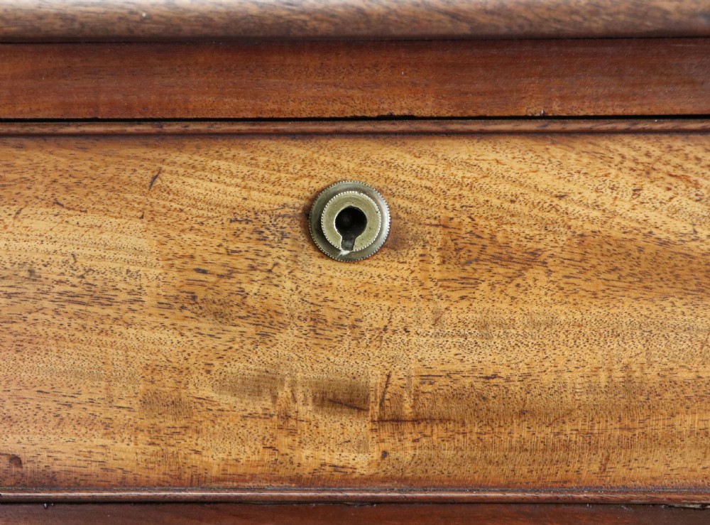 A lovely, honest 19th Century mahogany twin pedestal office desk. View VII