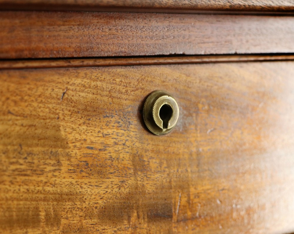 A lovely, honest 19th Century mahogany twin pedestal office desk. View VIII