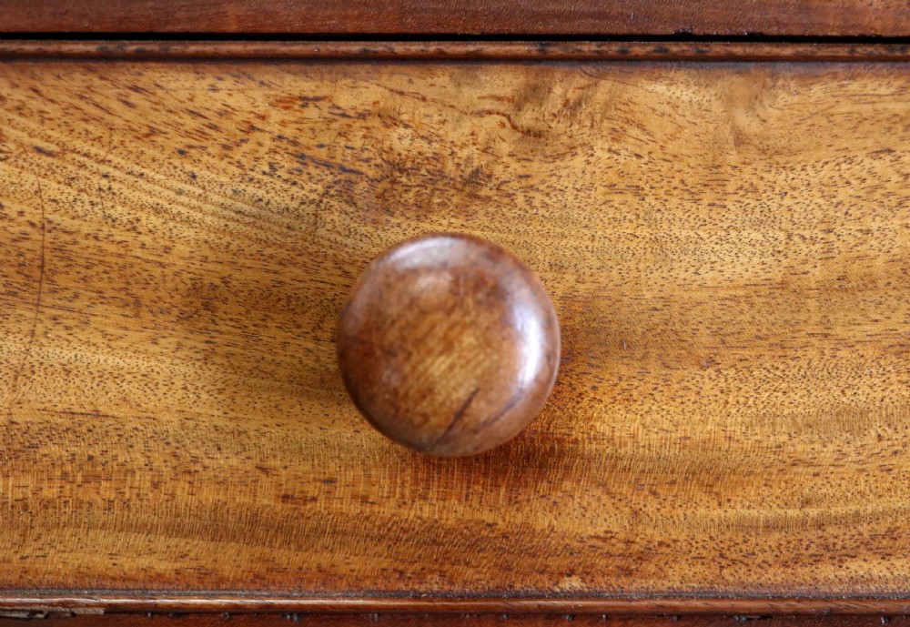 A lovely, honest 19th Century mahogany twin pedestal office desk. View IX