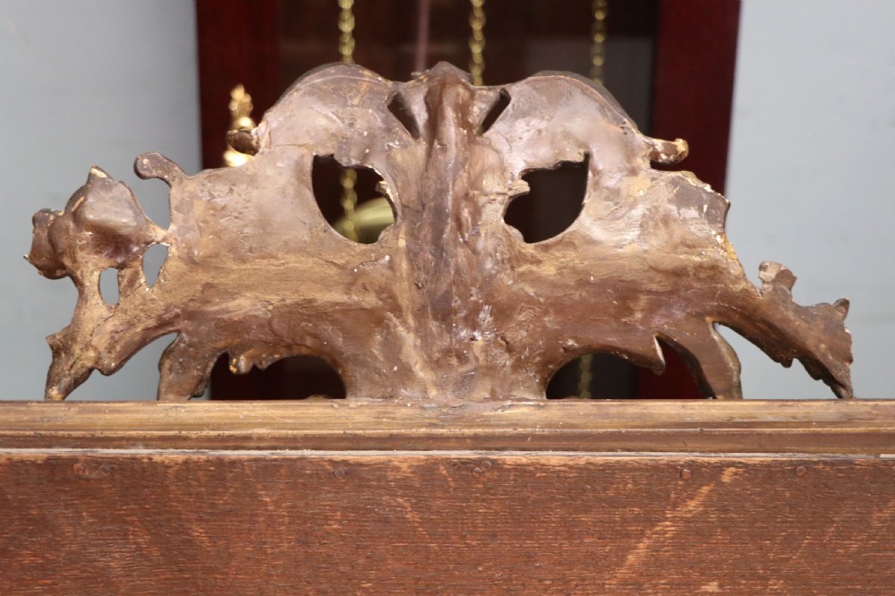 This lovely 19th century French mirror is of cushion form. View XXII