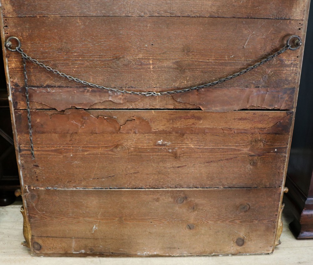 This lovely 19th century French mirror is of cushion form. View XXIII