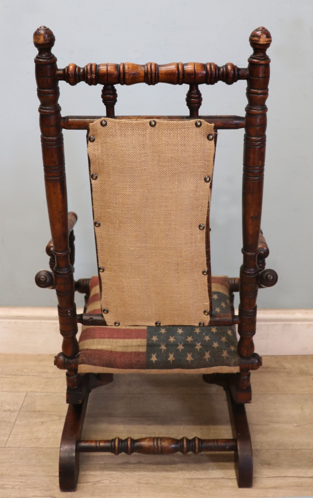 An absolutely lovely, charming late 19th century American child’s rocking chair. View VII