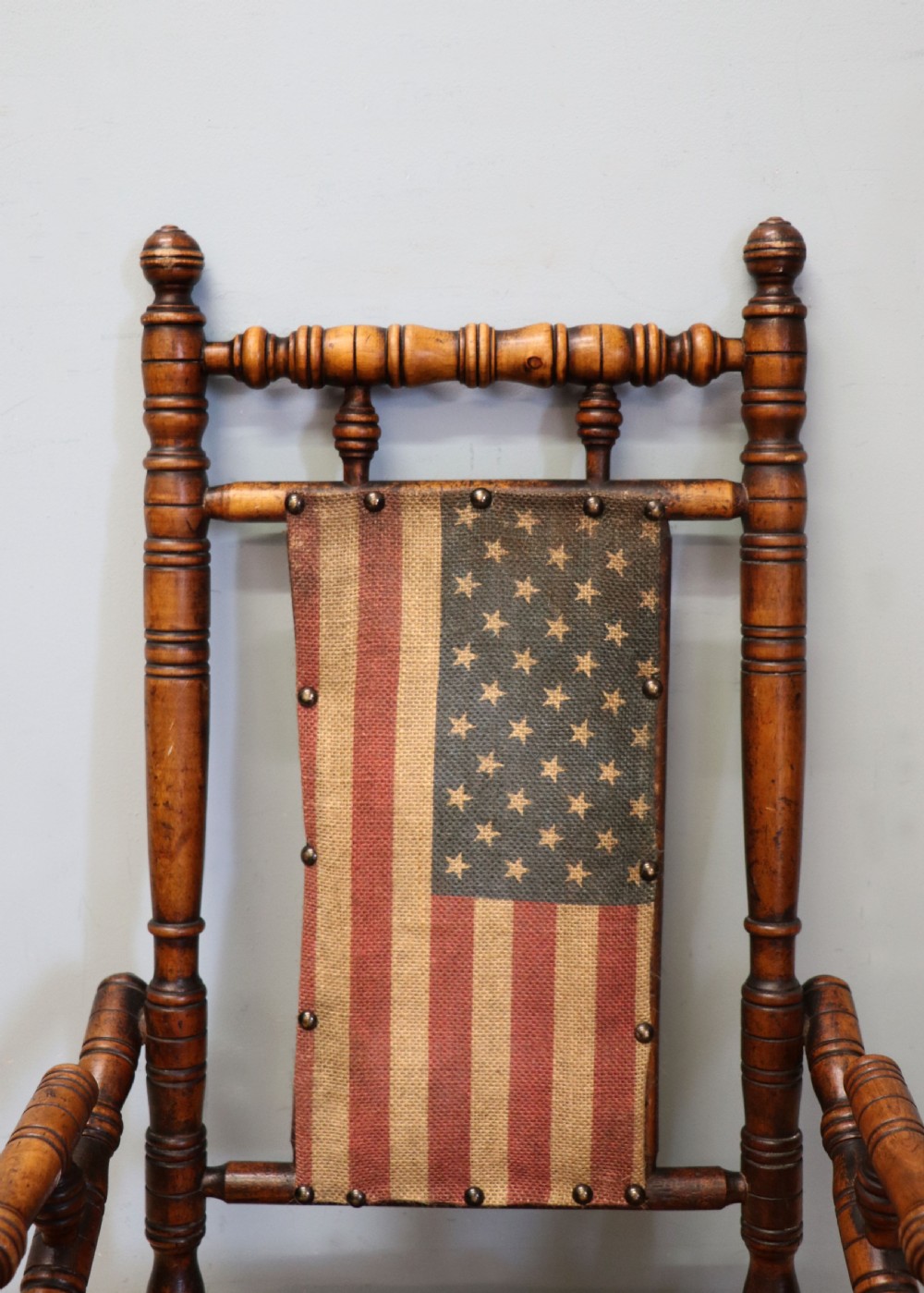 An absolutely lovely, charming late 19th century American child’s rocking chair. View XI