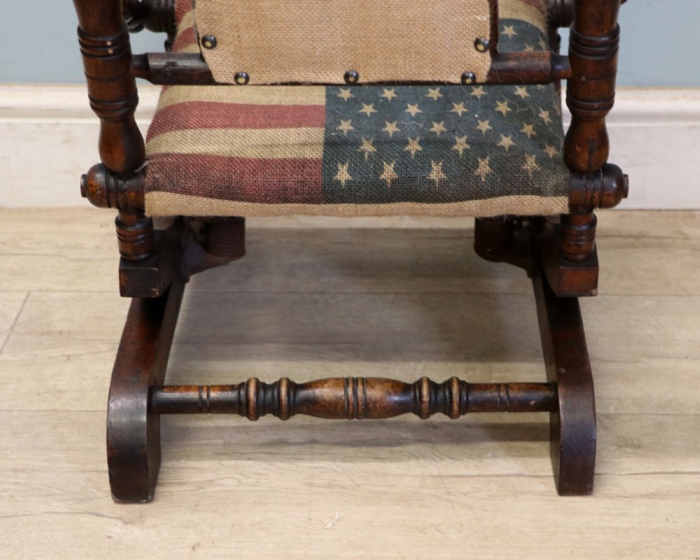 An absolutely lovely, charming late 19th century American child’s rocking chair. View XIX