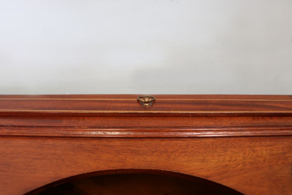 George III mahogany combination washstand View VI