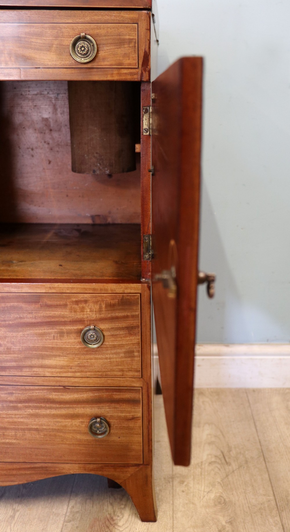George III mahogany combination washstand View XII