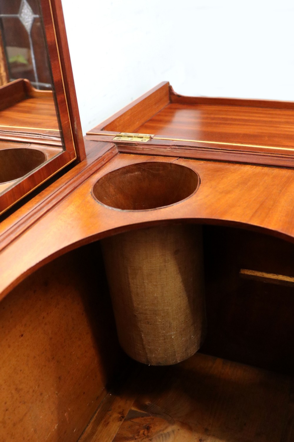 George III mahogany combination washstand View XXIV