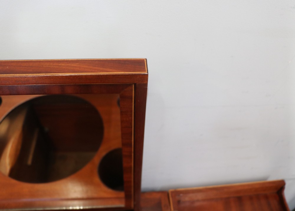George III mahogany combination washstand View XXV