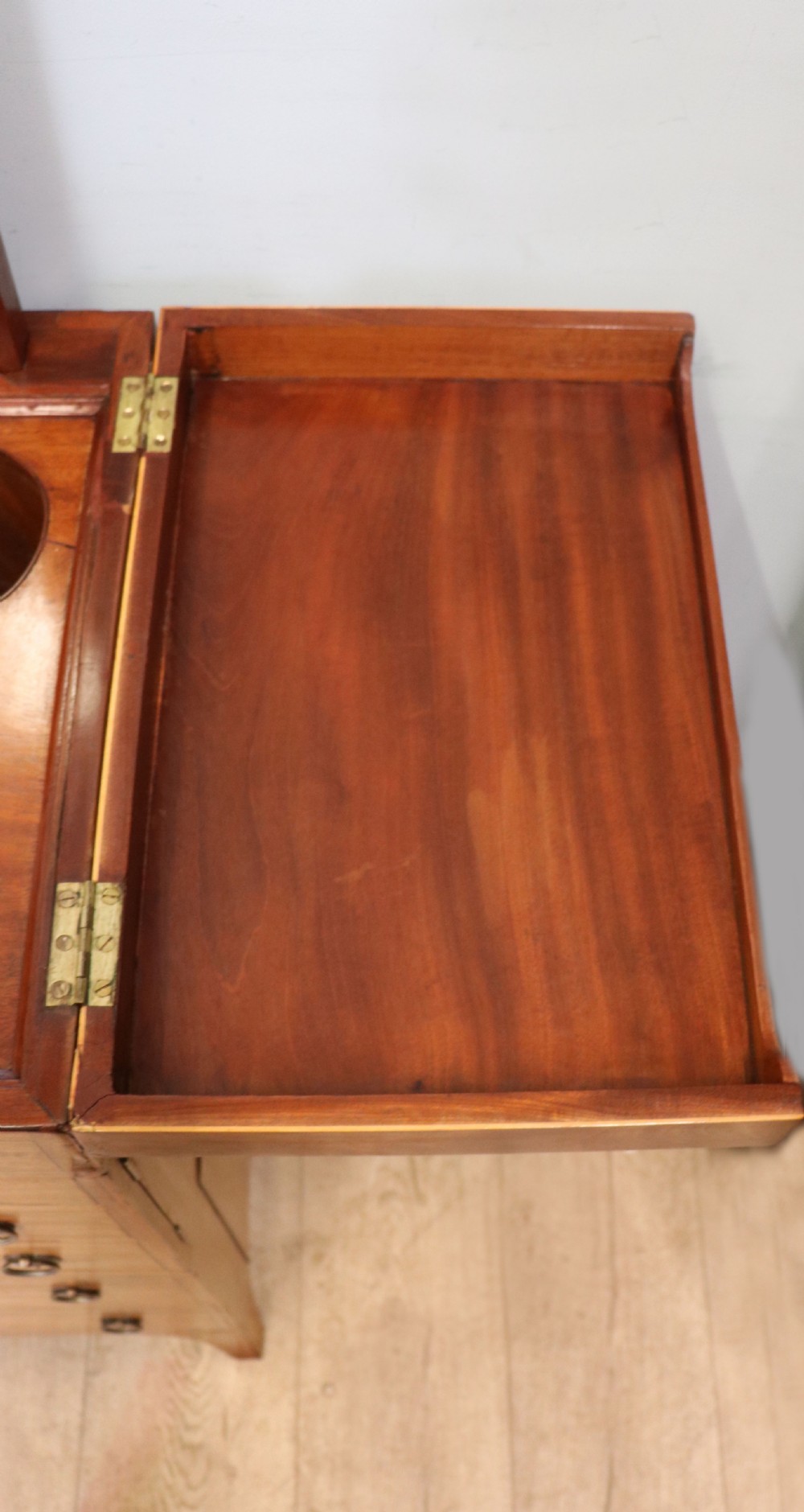 George III mahogany combination washstand View XXIX