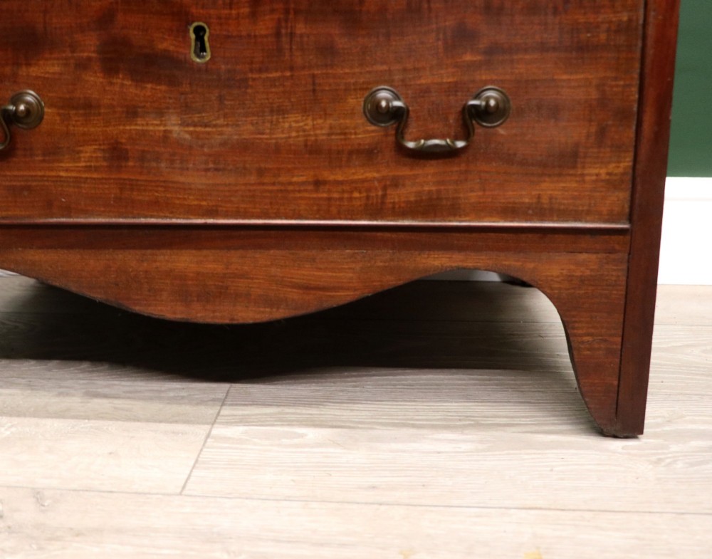 A lovely mahogany bachelors chest constructed in the George III style. View XIV