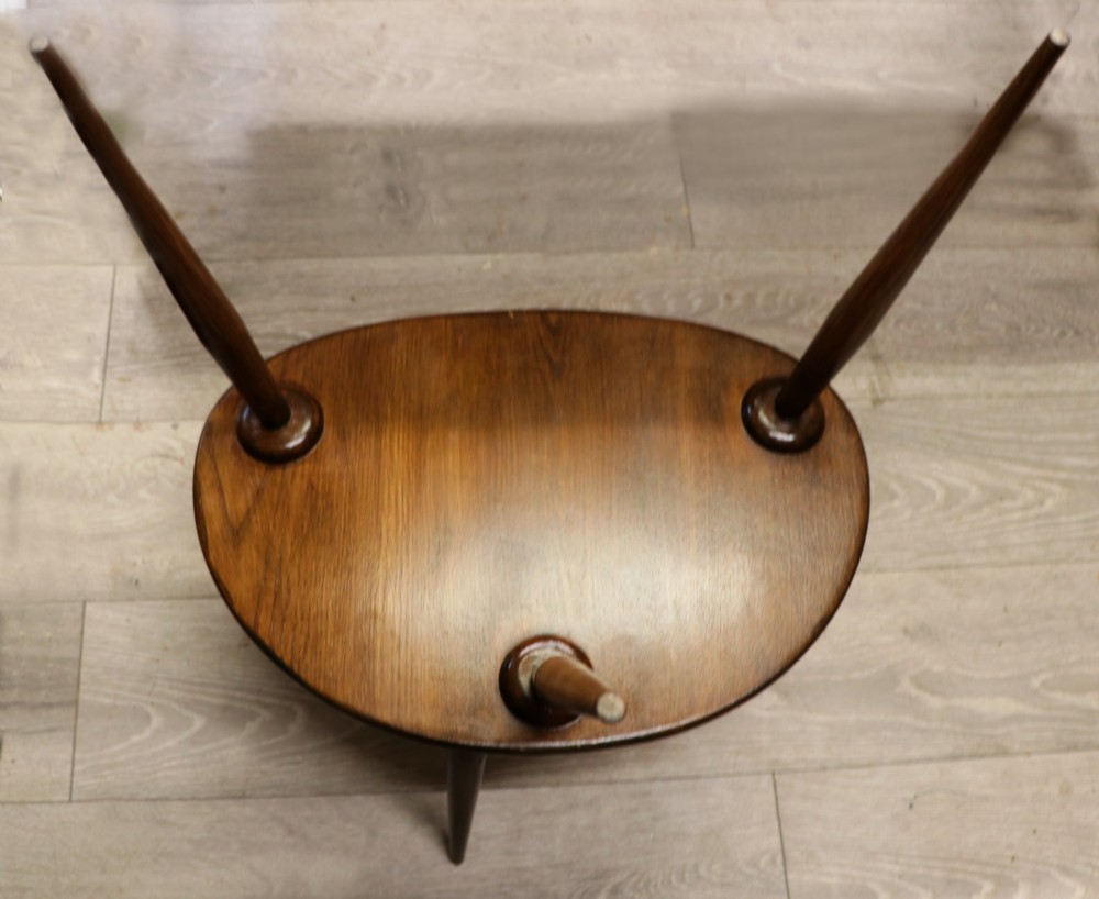 A wonderful iconic nest of three rare Ercol ‘pebble’ tables. View XII