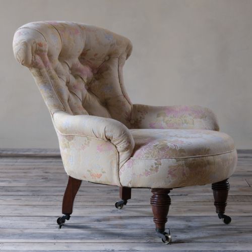19th Century Iron Back Bedroom Chair